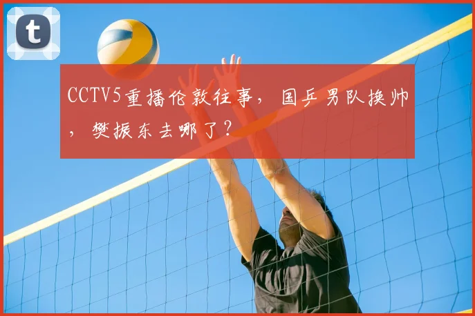CCTV5重播伦敦往事,国乒男队换帅,樊振东去哪了?